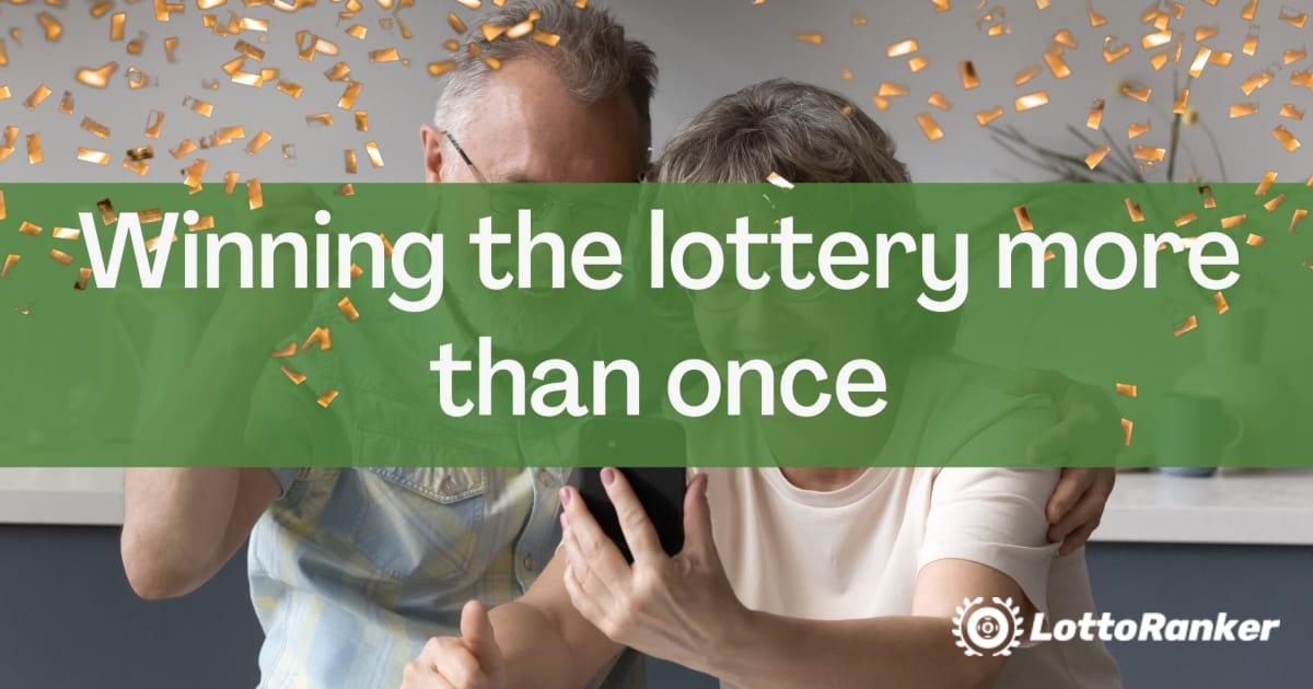 Laimėti loterijoje daugiau nei vieną kartą