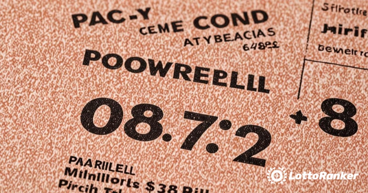 „Powerball“ balandžio 17 d. burtų traukimo numeriai su 78 mln. USD jackpotu