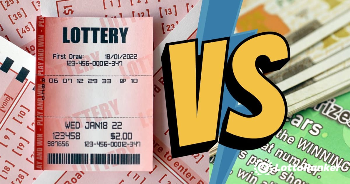 Loterija ir nutrinamos kortelės: kuri turi geresnę laimėjimo šansą?
